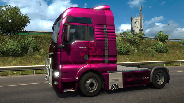 скриншот Euro Truck Simulator 2 - Valentine's Paint Jobs Pack 2