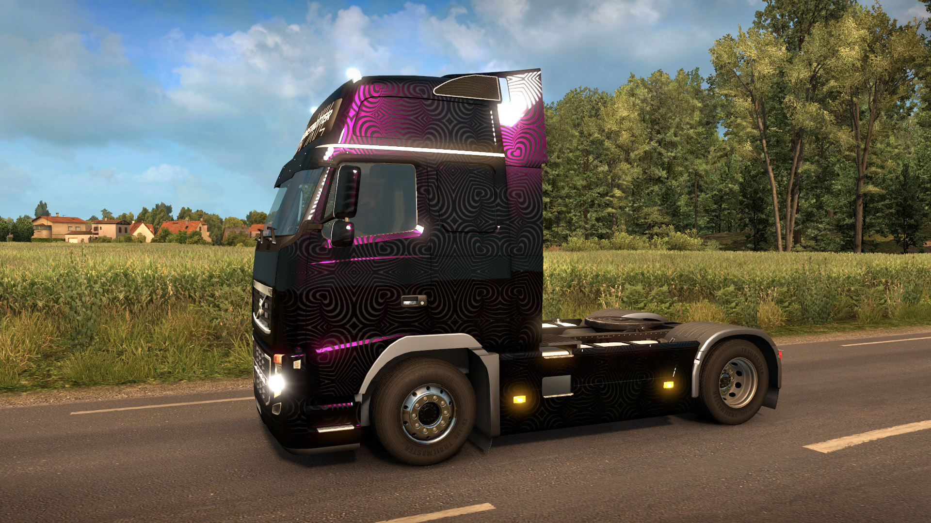 Euro Truck Simulator 2 - Valentine's Paint Jobs Pack screenshot screenshot 7