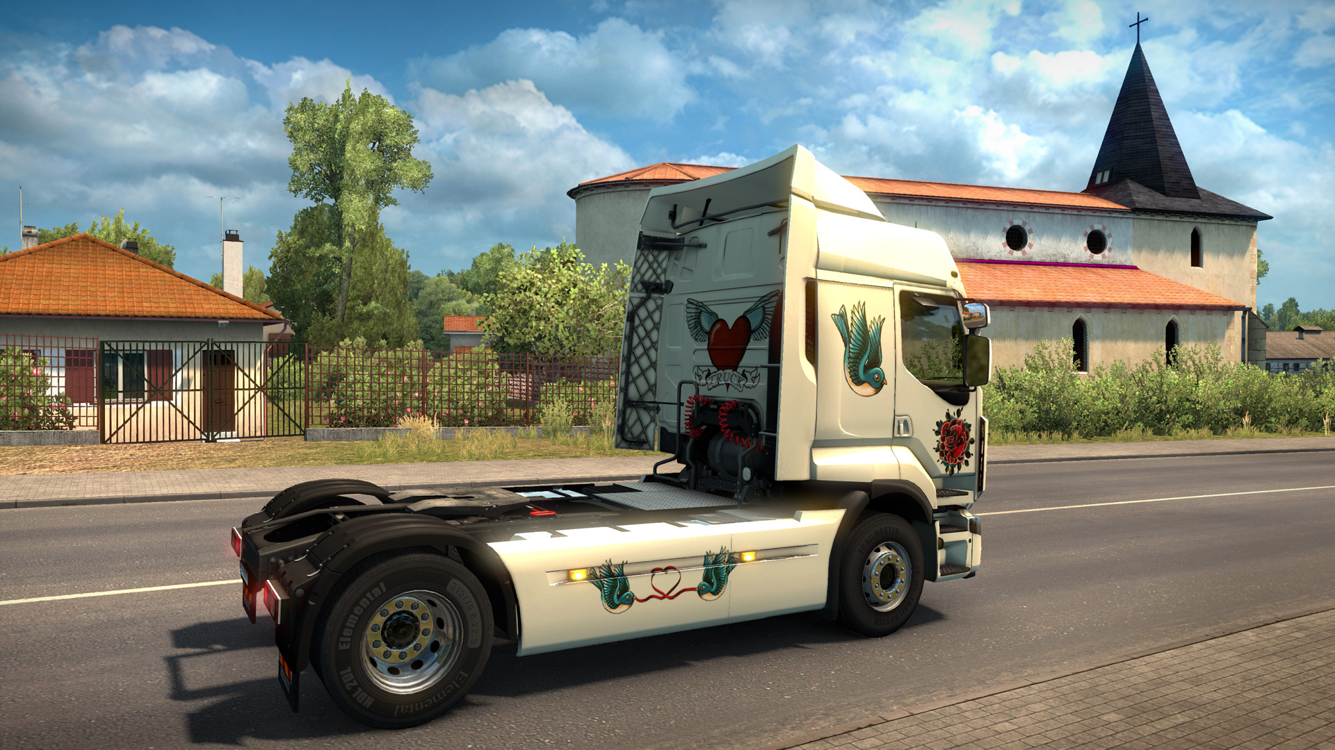 Euro Truck Simulator 2 - Valentine's Paint Jobs Pack screenshot screenshot 6