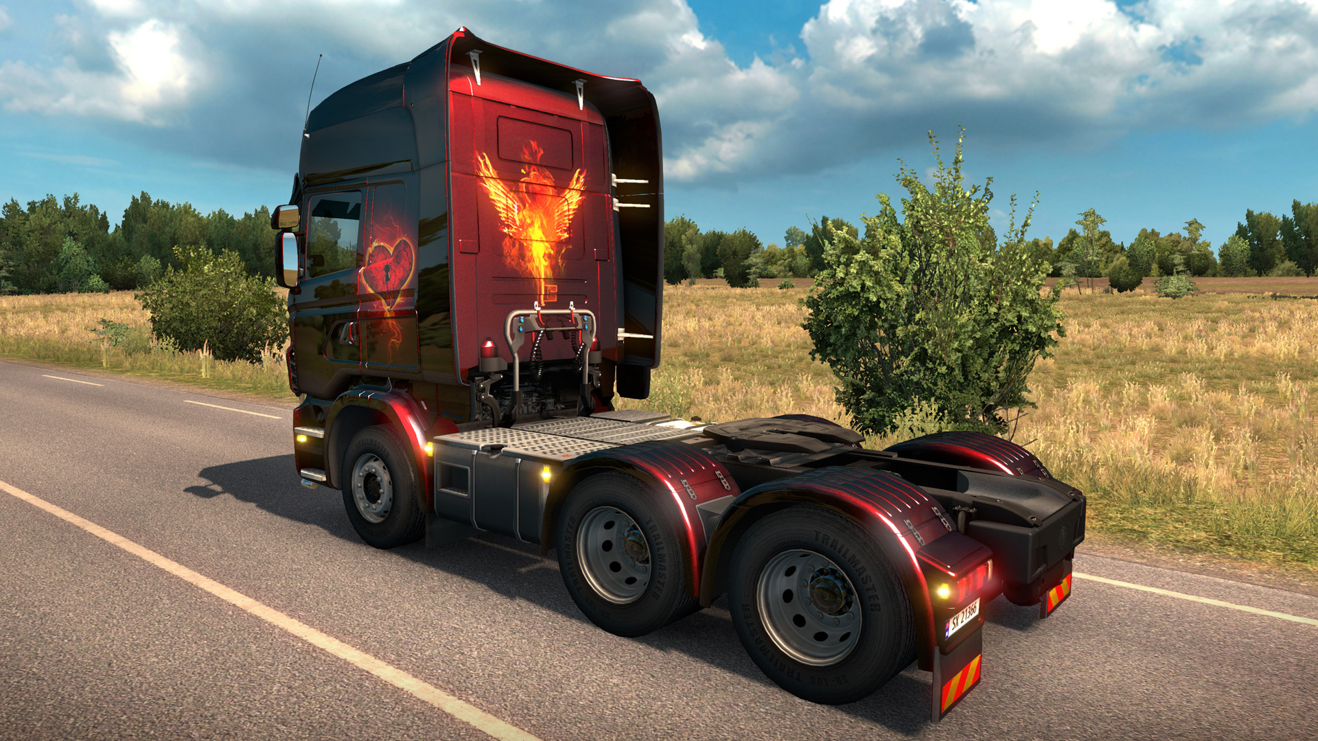 Euro Truck Simulator 2 - Valentine's Paint Jobs Pack screenshot screenshot 1