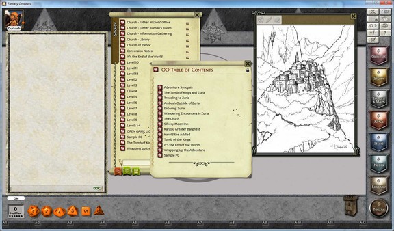 скриншот Fantasy Grounds - 1 on 1 Adventures #5: Vale of the Sepulcher (3.5E/PFRPG) 2