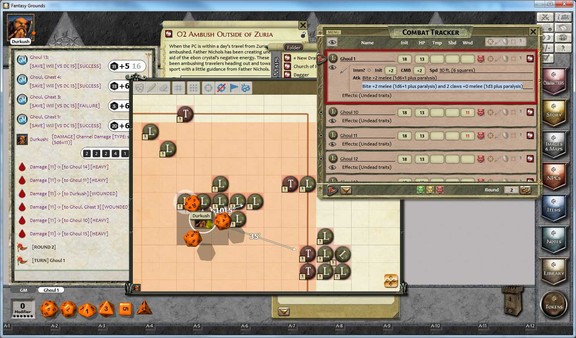 скриншот Fantasy Grounds - 1 on 1 Adventures #5: Vale of the Sepulcher (3.5E/PFRPG) 3