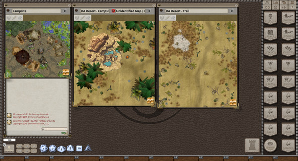 скриншот Fantasy Grounds - Map Adventures #2 - Plains, Deserts, & Caverns (Map Pack) 2