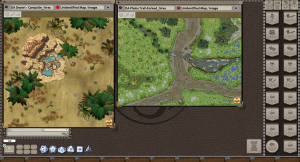 скриншот Fantasy Grounds - Map Adventures #2 - Plains, Deserts, & Caverns (Map Pack) 0