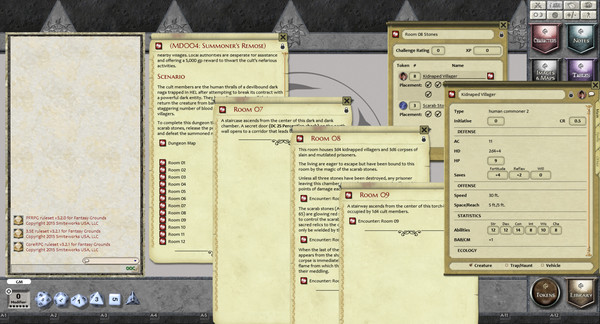 скриншот Fantasy Grounds - Mini-Dungeon #004: Summoner's Remorse (PFRPG) 0