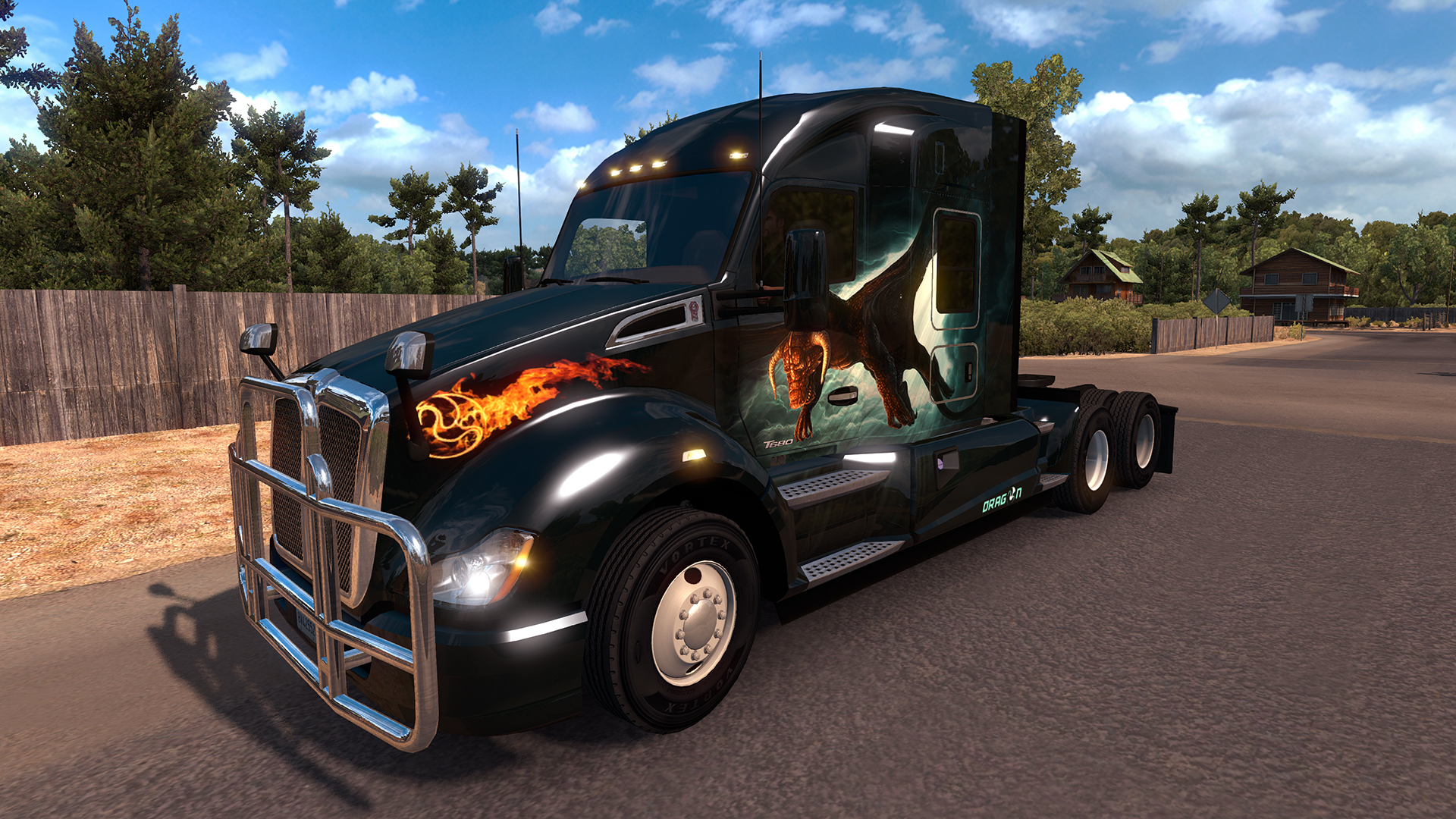 American Truck Simulator - Dragon Truck Design Pack Featured Screenshot #1