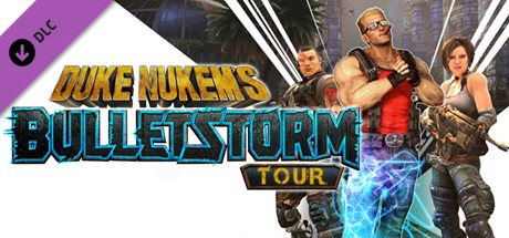 Duke Nukem's Bulletstorm Tour banner