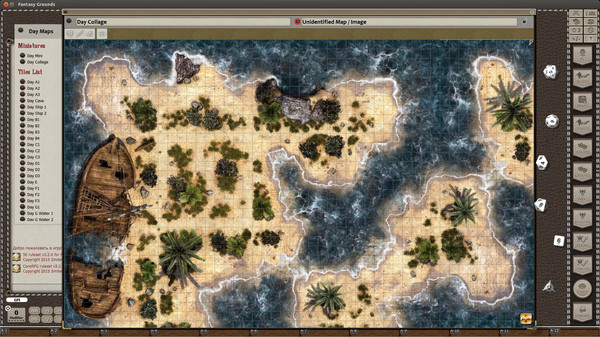 скриншот Fantasy Grounds - Tropical Islands (Map Pack) 0