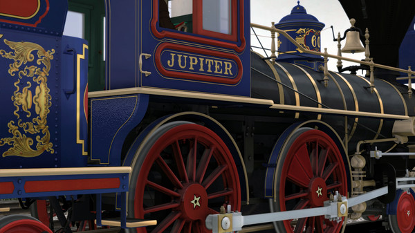 скриншот Train Simulator: CPRR 4-4-0 No. 60 'Jupiter' Steam Loco Add-On 4