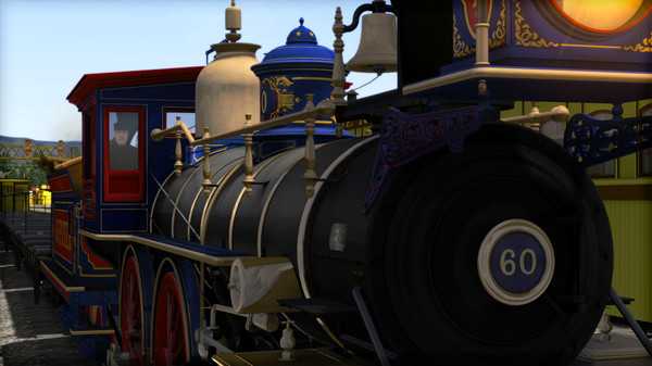 скриншот Train Simulator: CPRR 4-4-0 No. 60 'Jupiter' Steam Loco Add-On 1