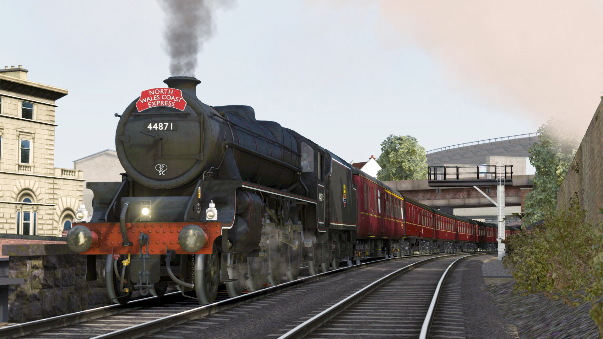 Train Simulator: LMS Stanier Class 5 'Black Five' Steam Loco Add-On Featured Screenshot #1