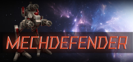 Steam header art for MechDefender - Tower Defense