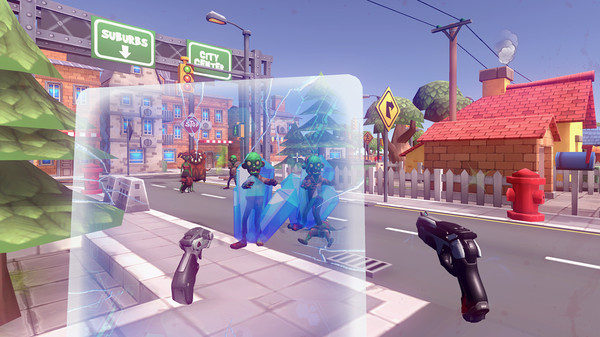 скриншот ZombiesTown VR 2