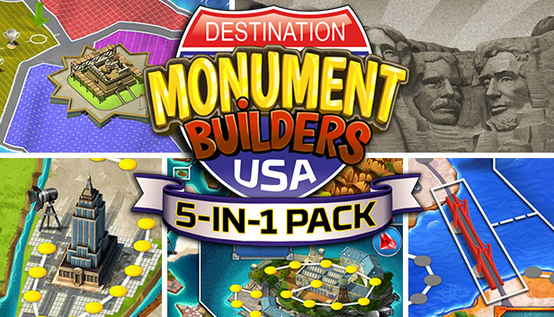 Monument Builders: Destination USA 5-in-1 Pack Steam CD Key