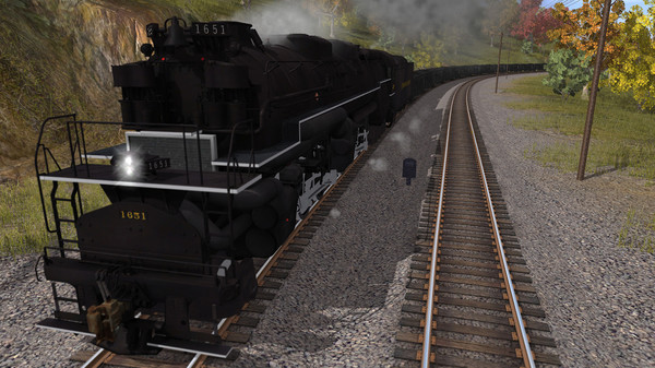 Trainz 2019 DLC: C&O 2-6-6-6 H8 - New River Mining Coal Run