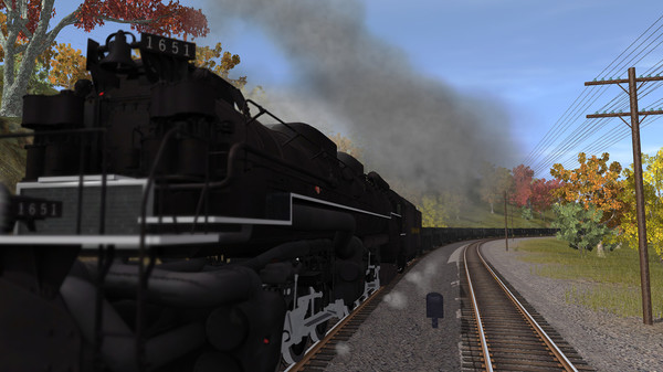 скриншот Trainz 2019 DLC: C&O 2-6-6-6 H8 - New River Mining Coal Run 1
