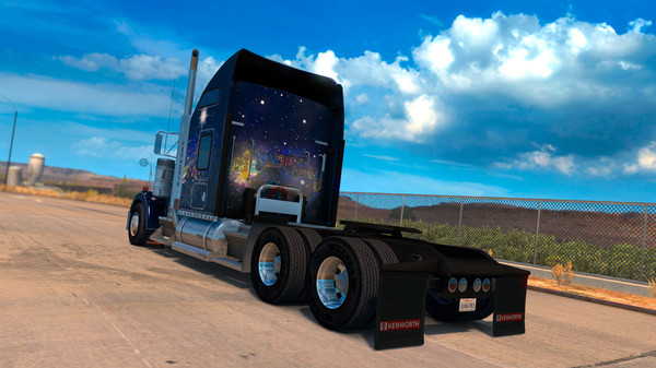 скриншот American Truck Simulator - Christmas Paint Jobs Pack 4