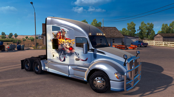 скриншот American Truck Simulator - Christmas Paint Jobs Pack 1