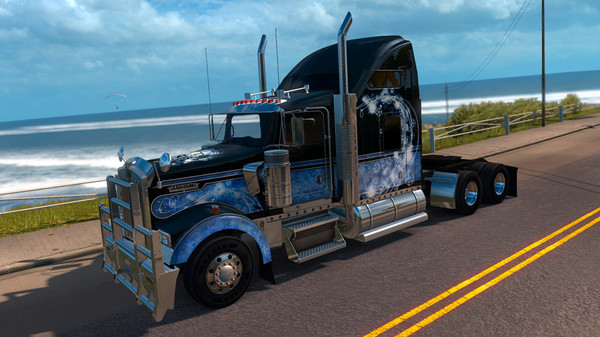 скриншот American Truck Simulator - Christmas Paint Jobs Pack 3