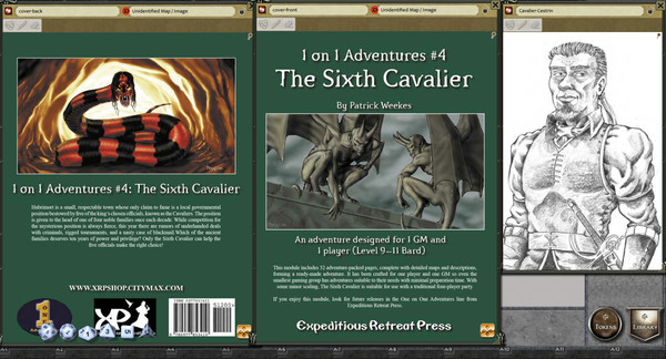 скриншот Fantasy Grounds - 1 on 1 Adventures #4: The Sixth Cavalier (PFRPG/3.5E) 3