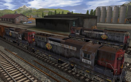 скриншот Trainz 2019 DLC: Willamette & Pacific SD7 #1501 4