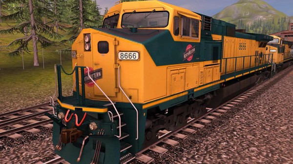 скриншот Trainz 2019 DLC: Chicago North Western GE Dash 9 44CW 1
