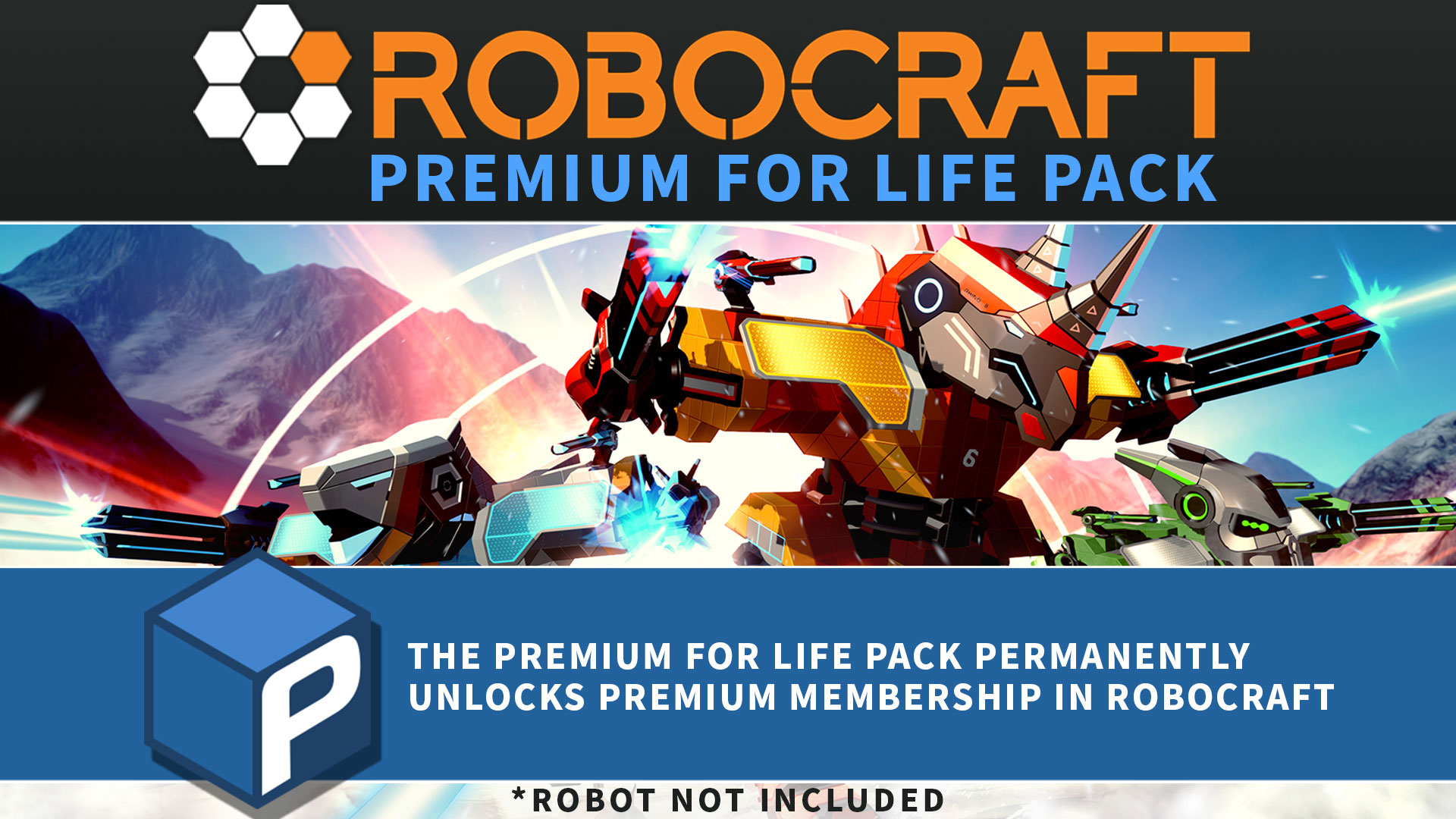 Robocraft - Premium for Life Pack Featured Screenshot #1