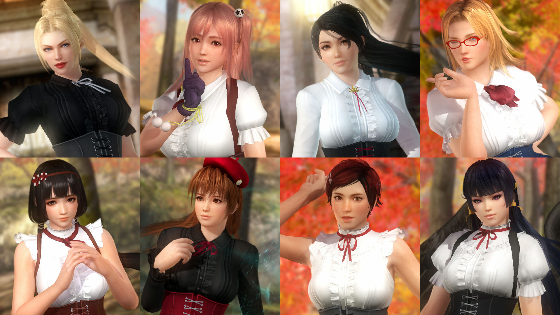DOA5LR High Society Costume Set screenshot screenshot 1