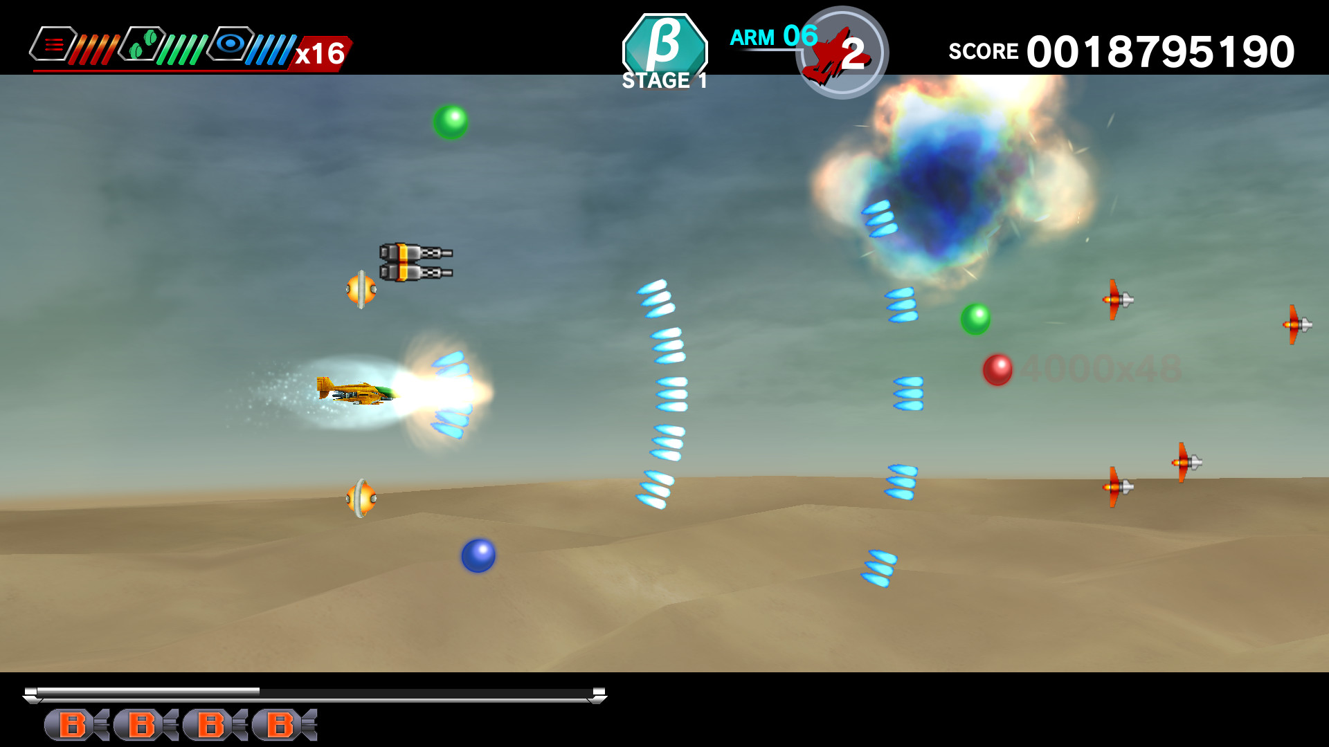 DARIUSBURST Chronicle Saviours - Varth: Operation Thunderstorm screenshot thumbnail screenshot 5