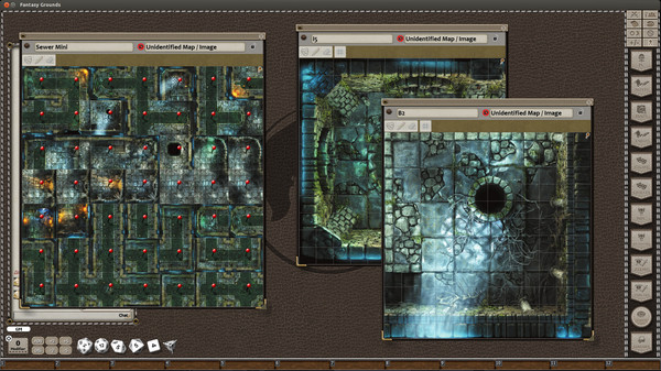 скриншот Fantasy Grounds - Sewer (Map Pack) 0