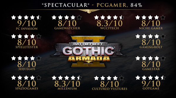 Скриншот №1 к Battlefleet Gothic Armada 2