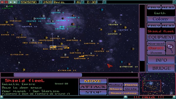 скриншот Imperium Galactica 3