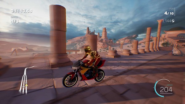 скриншот Moto Racer 4 - Antique Antics 2