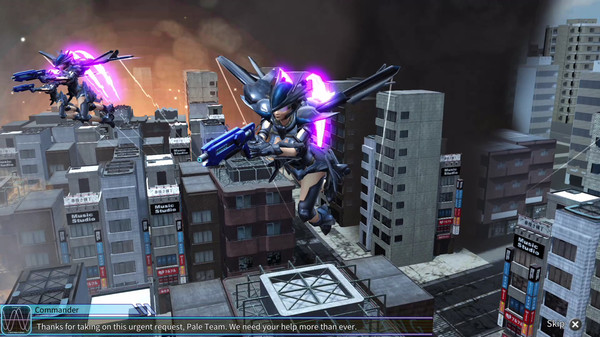 EARTH DEFENSE FORCE 4.1 WINGDIVER THE SHOOTER скриншот