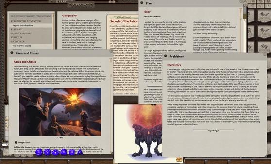 скриншот Fantasy Grounds - Legendary Planet: The Scavenged Codex (5E) 3