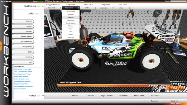 скриншот VRC PRO Branded cars and components Deluxe 5
