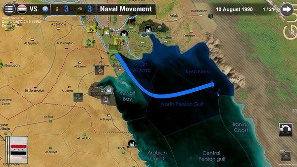 скриншот Wars Across the World: Gulf 1990 3
