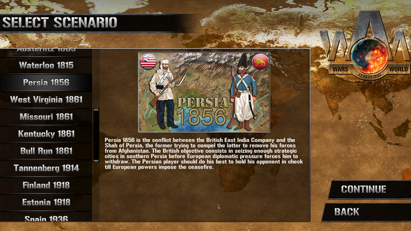 Wars Across the World: Persia 1856 for steam Wars Across the World: Persia 1856 for steam