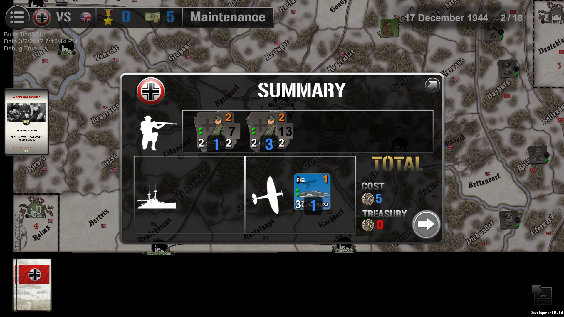 Wars across the World: Bulge 1944 screenshot screenshot 9