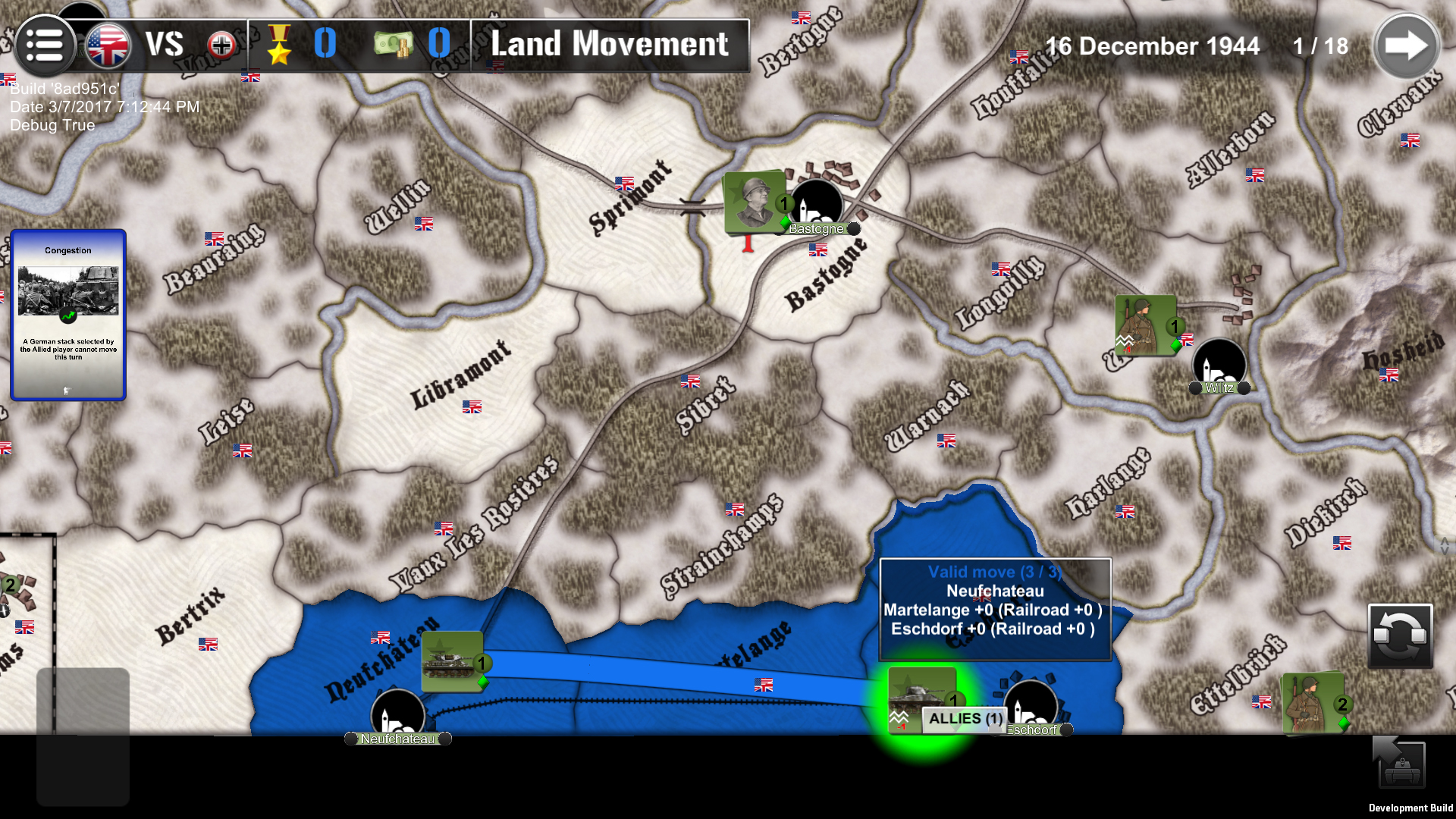 Wars across the World: Bulge 1944 screenshot screenshot 7