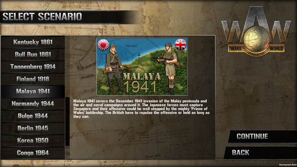 скриншот Wars Across the World: Malaya1941 0