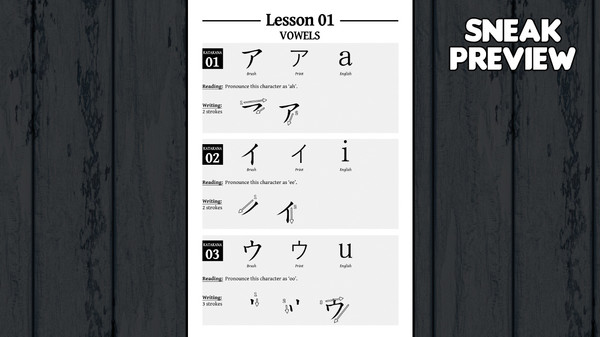 скриншот Learn Japanese To Survive! Katakana War - Study Guide 1