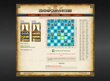 скриншот King of Crowns Chess Online 2