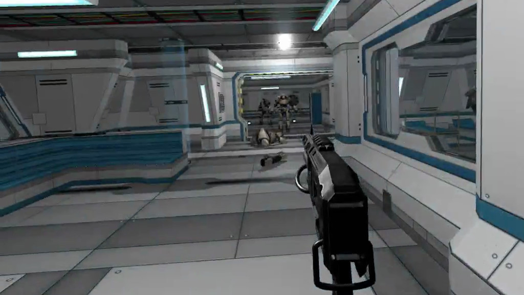 screenshot of RAYGUN COMMANDO VR 1