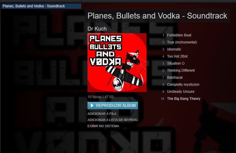 Planes, Bullets and Vodka: Soundtrack Featured Screenshot #1