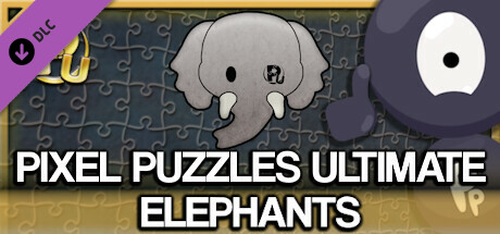 Jigsaw Puzzle Pack - Pixel Puzzles Ultimate: Elephants banner image