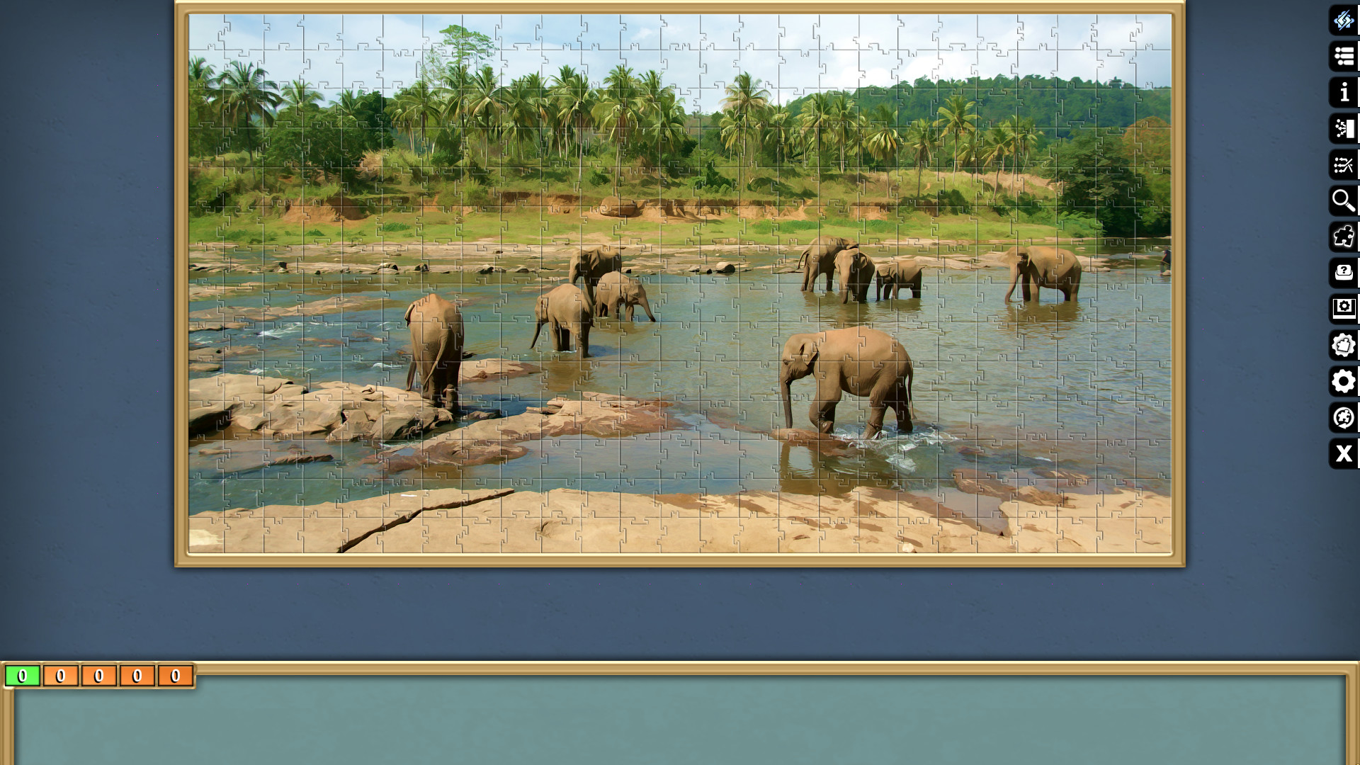 Jigsaw Puzzle Pack - Pixel Puzzles Ultimate: Elephants Featured Screenshot #1