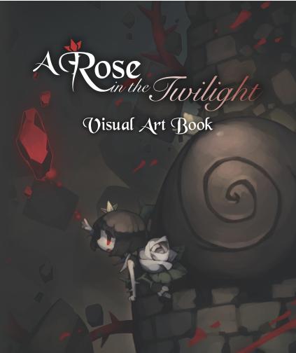 A Rose in the Twilight - Digital Art Book Featured Screenshot #1
