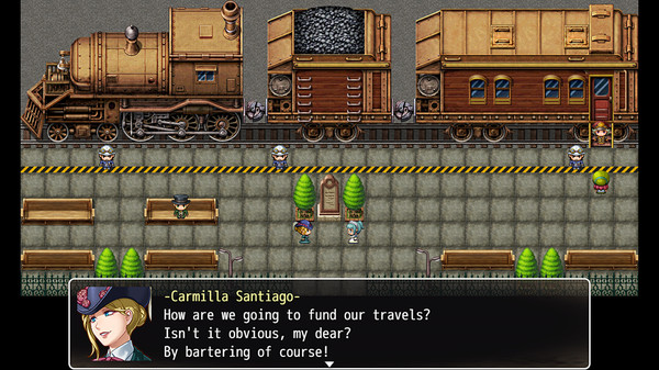 скриншот RPG Maker MV - Add-on Vol.3: Train Tileset 2