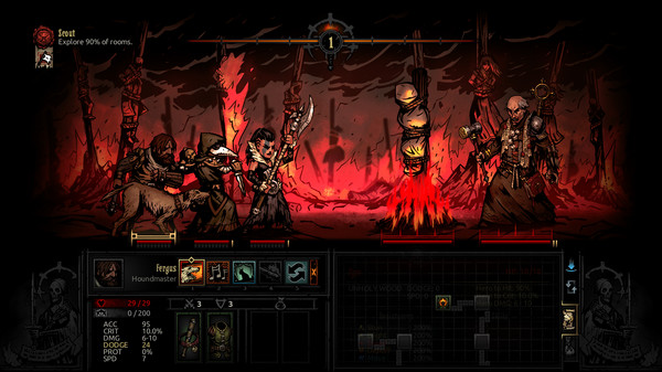 скриншот Darkest Dungeon - Crimson Court 1